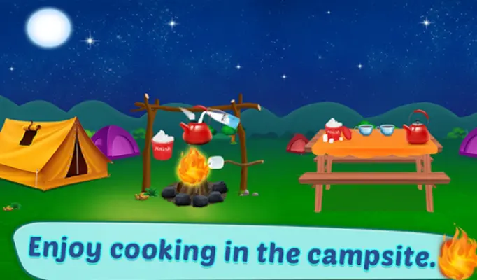 Camping Adventure Game - Famil android App screenshot 0