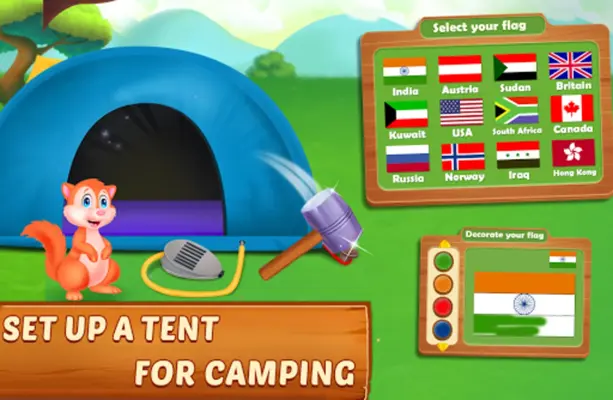 Camping Adventure Game - Famil android App screenshot 13